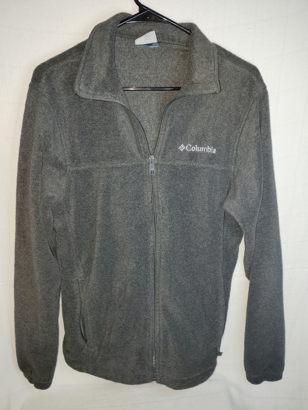 Columbia Men's Full-Zip Fleece Jacket - Gray